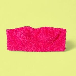 Love by Design‎ hot pink strapless tube top